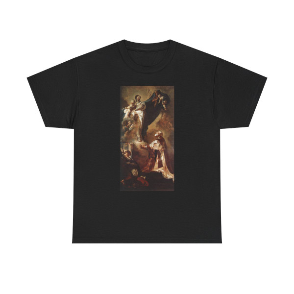 PIAZZETTA, Giovanni Battista - The Virgin Appearing to St Philip Neri (Artwork) T-Shirt