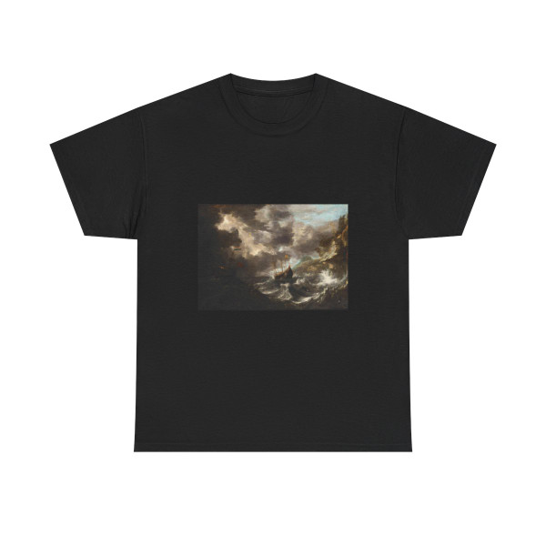 PEETERS, Bonaventura the Elder -  Shipping in a Tempest off a Rocky Coast (Artwork) T-Shirt