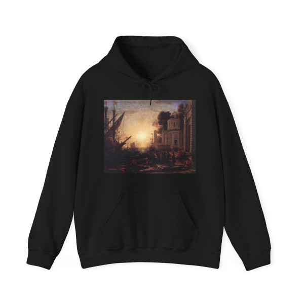 CLAUDE LORRAIN - The Disembarkation of Cleopatra at Tarsus (Artwork) Hoodie