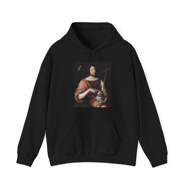 CLOUET, Jean - Portrait of Francois I as St John the Baptist (Artwork) Hoodie