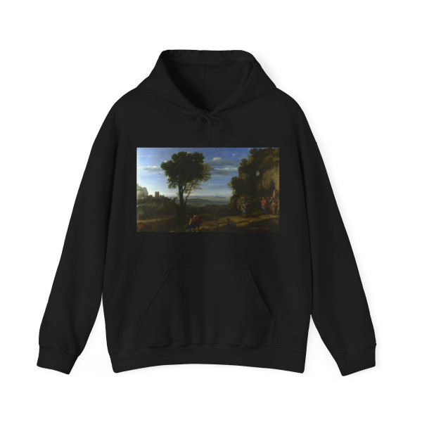 CLAUDE LORRAIN - Landscape with David at the Cave of Adullam (Artwork) Hoodie