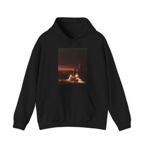 COLE, Thomas - Angels Ministering to Christ in the Wilderness (Artwork) Hoodie