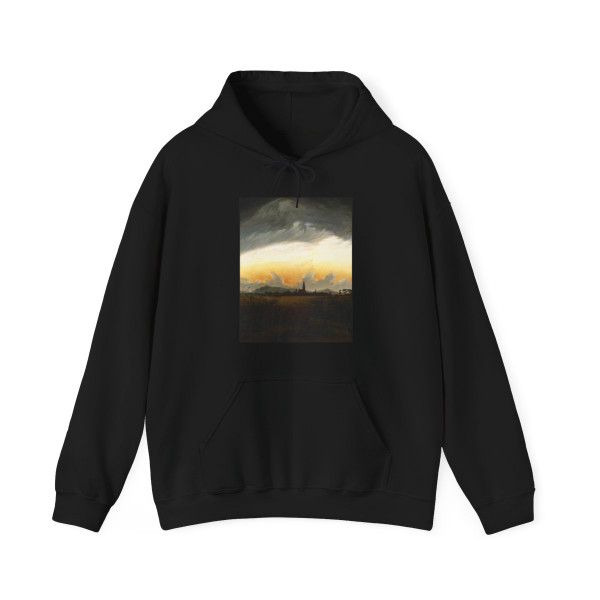 FRIEDRICH, Caspar David - Neubrandenburg (Artwork) Hoodie
