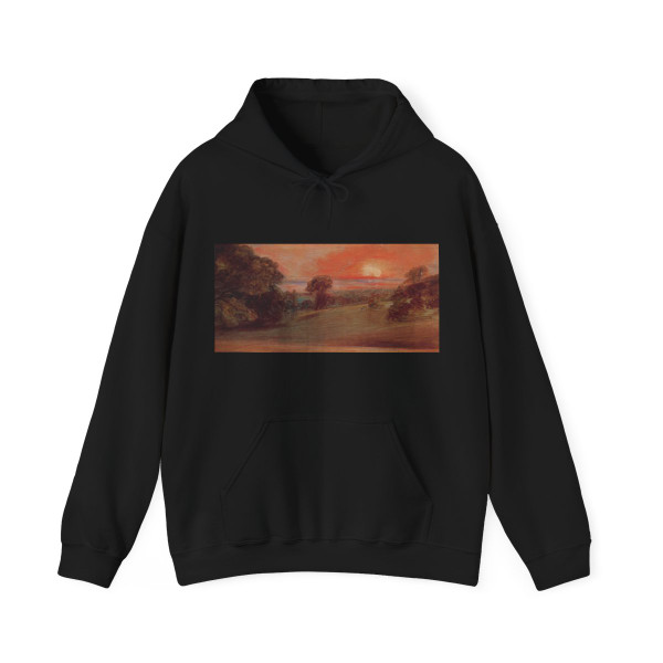 CONSTABLE, John - Evening Landscape at East Bergholt (Artwork) Hoodie