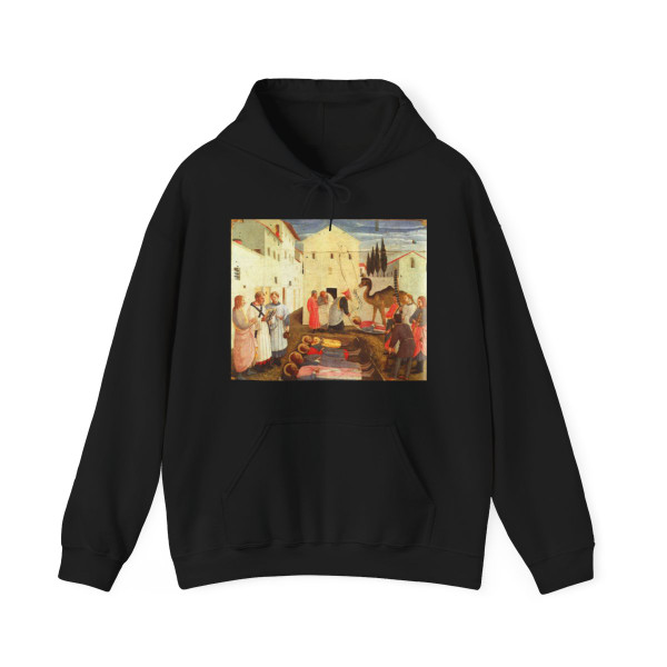 Fra Angelico Burial of Saints Cosmas & Damian, from the pred (Artwork) Hoodie