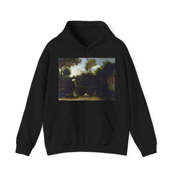 BORSSUM, Anthonie van - A Garden Scene with Waterfowl (Artwork) Hoodie