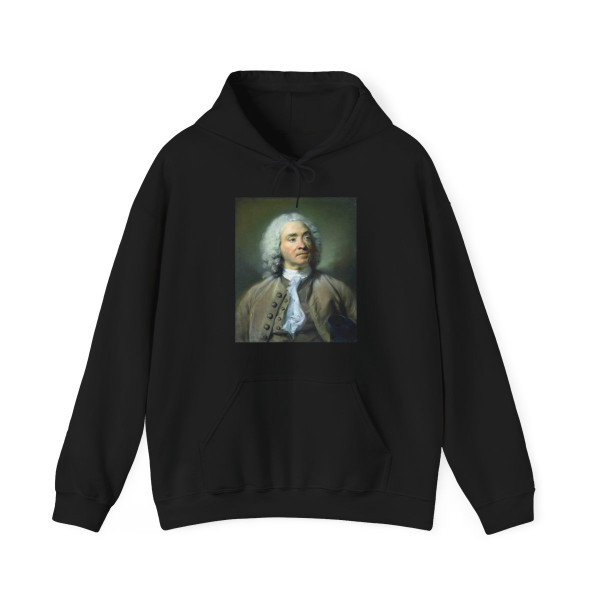 PERRONNEAU, Jean-Baptiste -  Portrait of Gabriel Huquier (Artwork) Hoodie