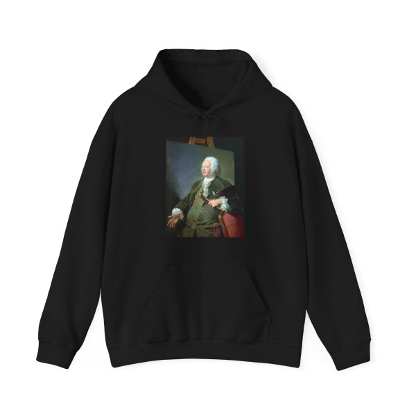 PERRONNEAU, Jean-Baptiste -  Portrait of Jean-Baptiste Oudry (Artwork) Hoodie