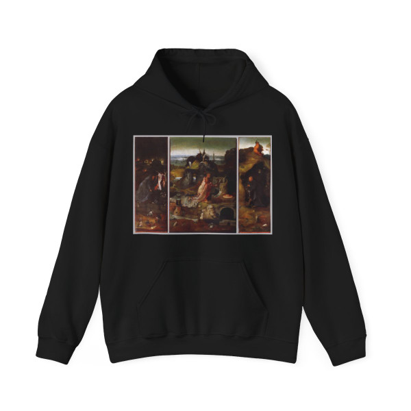 BOSCH, Hieronymus - Palazzo Ducale, Venice - Hermit Saints Triptych (Artwork) Hoodie