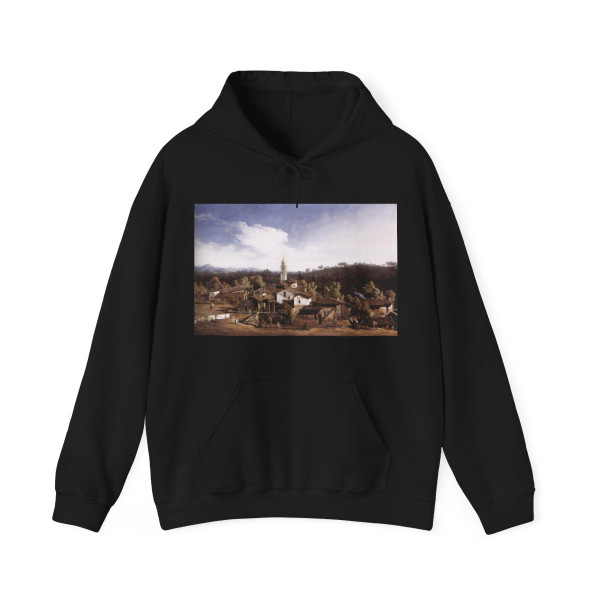 BELLOTTO, Bernardo - Italy - View of Gazzada near Varese (Artwork) Hoodie