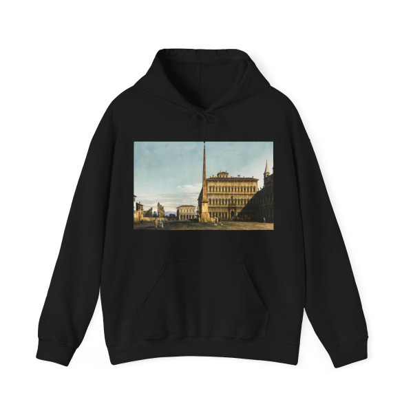 BELLOTTO, Bernardo - Italy - View of the Piazza di San Giovanni in Laterano (Artwork) Hoodie
