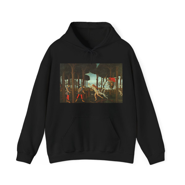 BOTTICELLI, Sandro - Nastagio degli Onesti 1 (Artwork) Hoodie