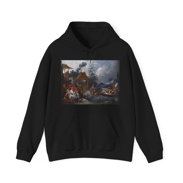 BOUCHER, Francois - 1. until 1749 - La Peche chinoise (Artwork) Hoodie