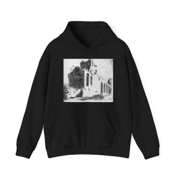BREENBERGH, Bartholomeus - Ruins of the City Walls, near Porta S Paolo, Rome (Artwork) Hoodie