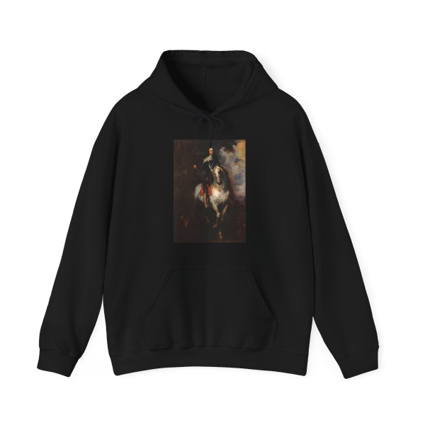 DYCK, Sir Anthony Van - Equestrian Portrait of Charles I, King of England (Artwork) Hoodie