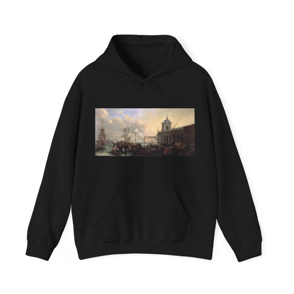 CARLEVARIS, Luca - The Sea Custom House with San Giorgio Maggiore (Artwork) Hoodie