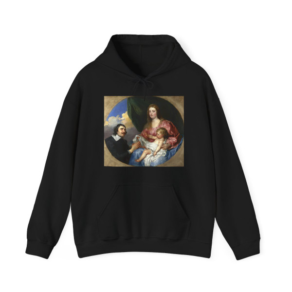 DYCK, Sir Anthony Van- The Abbe Scaglia adoring the Virgin and Child (Artwork) Hoodie
