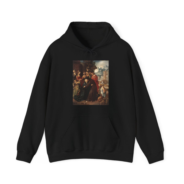 ENGEBRECHTSZ., Cornelis - Christ Taking Leave of his Mother (Artwork) Hoodie