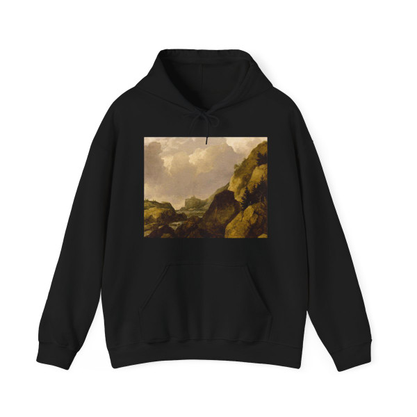 EVERDINGEN, Allaert van - Scandinavian Rocky River Landscape (Artwork) Hoodie