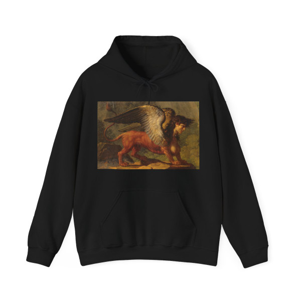 FABRE, Francois-Xavier - Oedipus and the Sphinx d (Artwork) Hoodie
