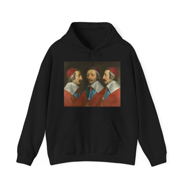 CHAMPAIGNE, Philippe de - Triple Portrait of Richelieu (Artwork) Hoodie