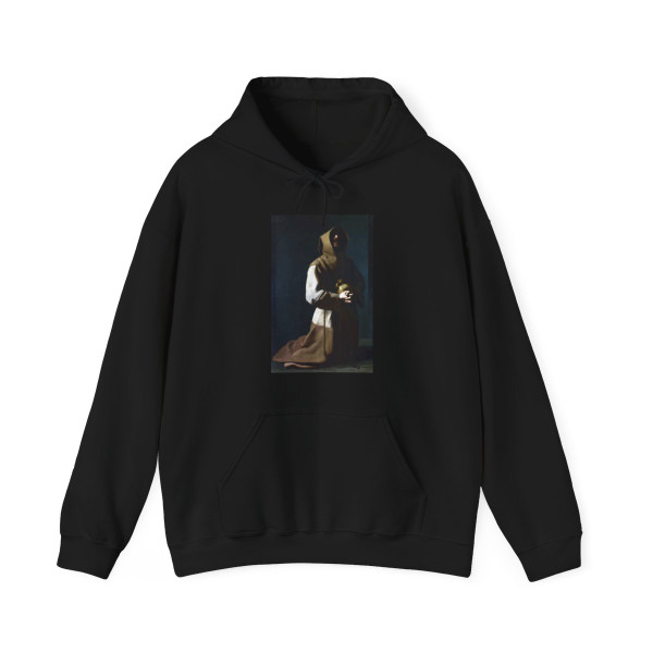 Francisco de Zurbaran - Saint Francis in Meditation (1) (Artwork) Hoodie