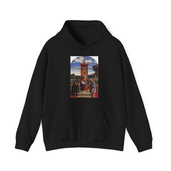CIMA da Conegliano - Madonna and Child with St John the Baptist and Mary Magdalen (Artwork) Hoodie