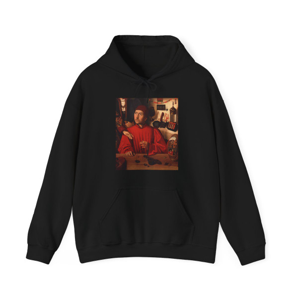 CHRISTUS, Petrus -portrait- St Eligius in His Workshop2 (Artwork) Hoodie