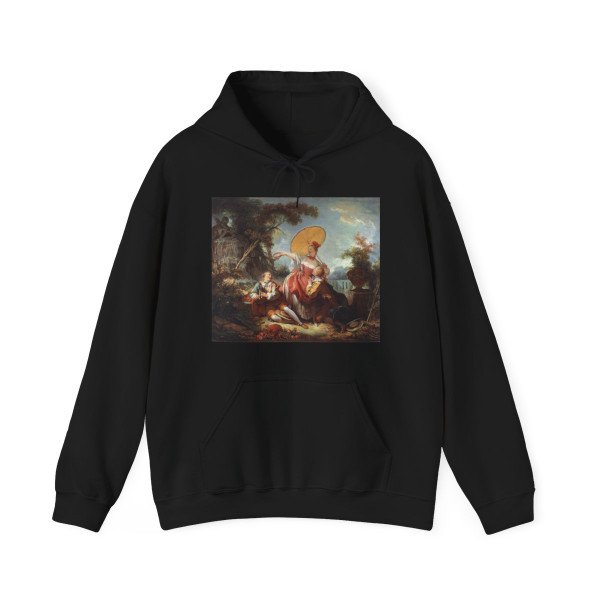 FRAGONARD, Jean-Honore - The Musical Contest (Artwork) Hoodie