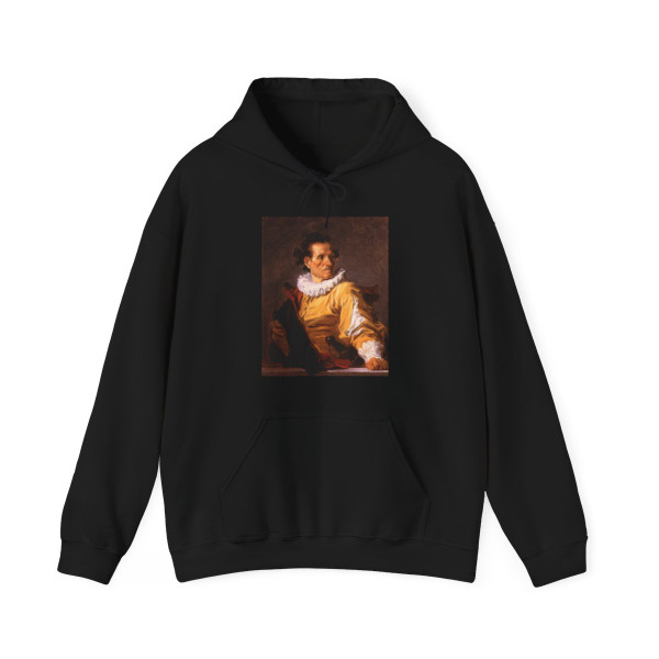 FRAGONARD, Jean-Honore - Portrait of a Man Called the Warrior (Artwork) Hoodie