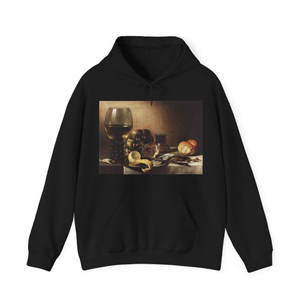 CLAESZ, Pieter - Still-Life with Oysters (Artwork) Hoodie