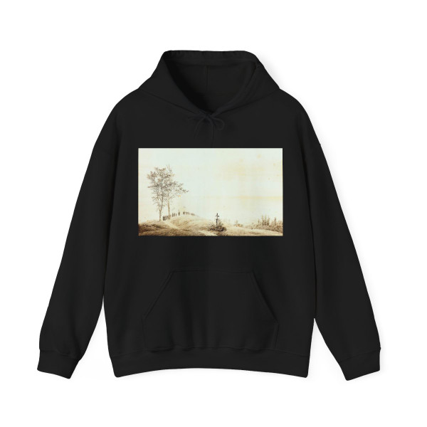 FRIEDRICH, Caspar David - Pilgrimage at Sunset (Sunrise) (Artwork) Hoodie