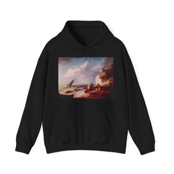GAINSBOROUGH, Thomas - A Rocky Coastal Scene (Artwork) Hoodie