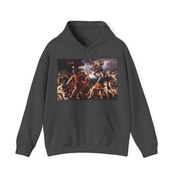 PERRIER, Francois -  Aeneas and his Companions Fighting the Harpies (Artwork) Hoodie