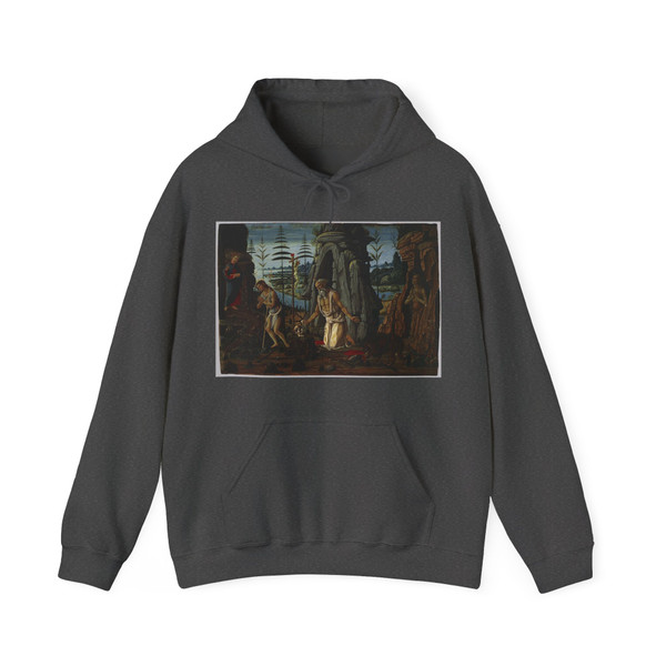 JACOPO del Sellaio - St Jerome in the Wilderness (Artwork) Hoodie