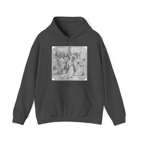 BOSCH, Hieronymus - Group of Male Figures (Artwork) Hoodie