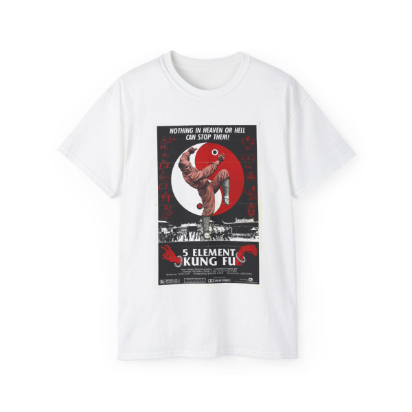 5 ELEMENT KUNG FU 1978 Movie Poster - T-Shirt