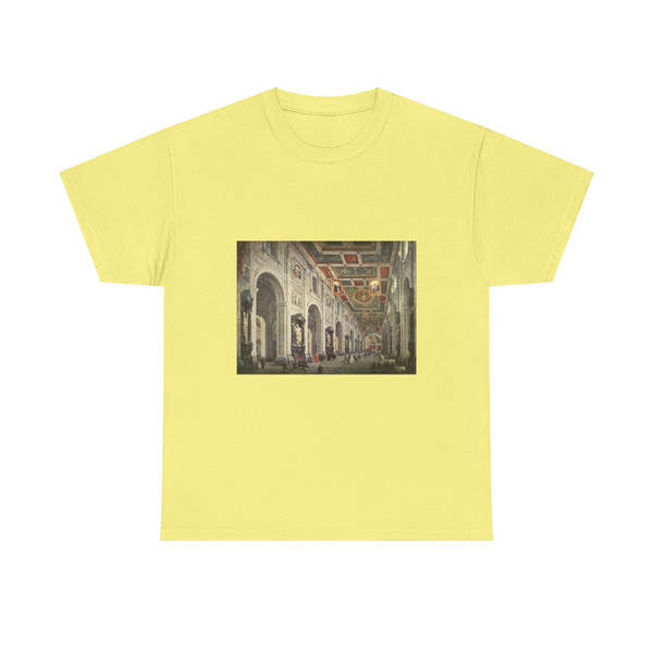PANNINI, Giovanni Paolo -  Interior of the San Giovanni in Laterano in Rome (Artwork) T-Shirt