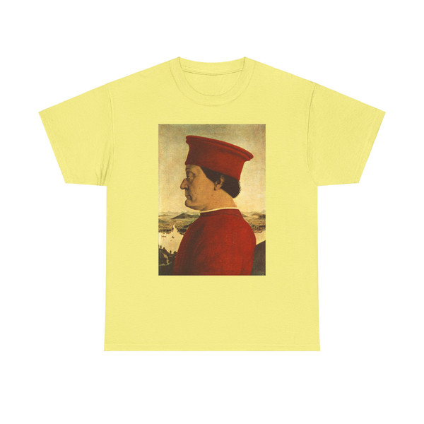 PIERO della FRANCESCA - Portrait of Federico da Montefeltro (Artwork) T-Shirt
