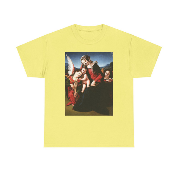 PIERO DI COSIMO - Virgin and Child with Two Angels (Artwork) T-Shirt