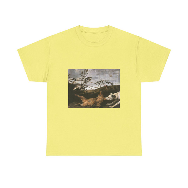 SNYDERS, Frans - Greyhound Catching a Young Wild Boar (Artwork) T-Shirt