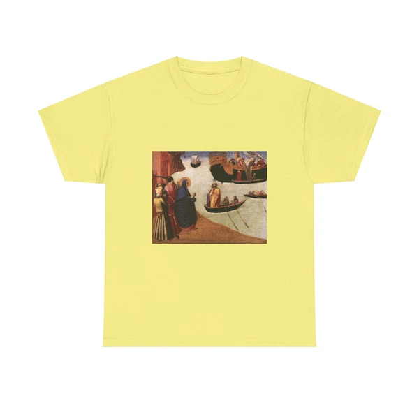 PIETRO di Giovanni d'Ambrogio - St Augustine's Departure (Artwork) T-Shirt