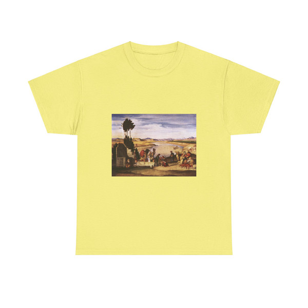RAMBOUX, Johann Anton Alban - Rebecca and Eliezer at the Well (Artwork) T-Shirt