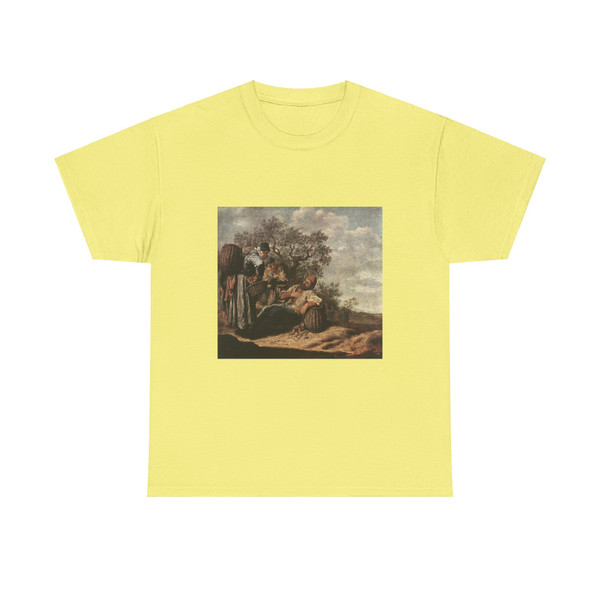 MOLYN, Pieter de - Landscape with Conversing Peasants (Artwork) T-Shirt