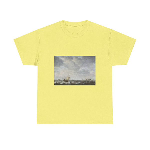 MULIER, Pieter the Elder - Turbulent Sea (Artwork) T-Shirt