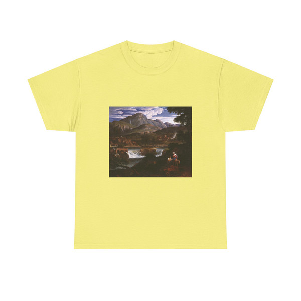 KOCH, Joseph Anton - Waterfall near Subiaco (Artwork) T-Shirt