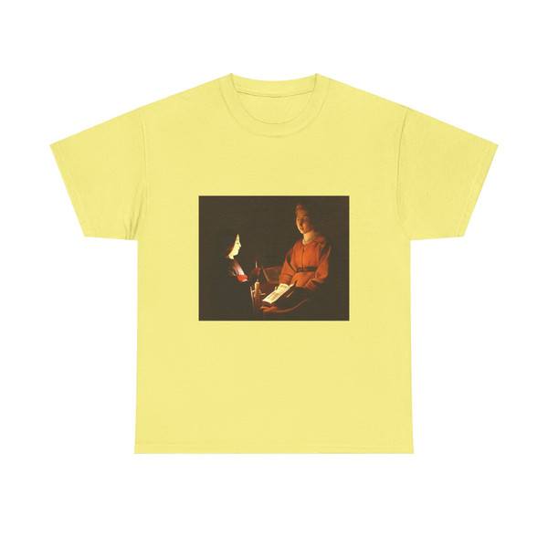 LA TOUR, Georges de -  The Education of the Virgin (Artwork) T-Shirt