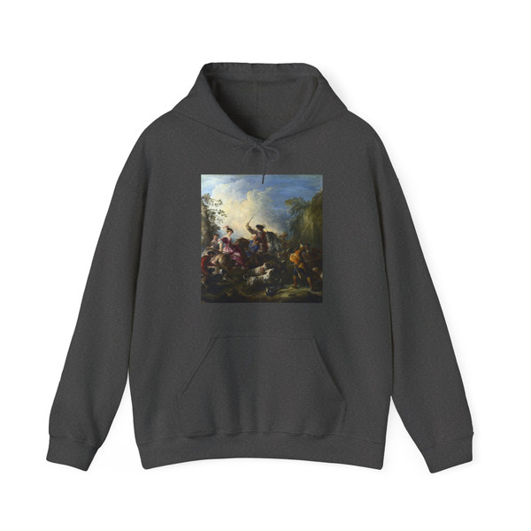 PARROCEL, Joseph - The Boar Hunt (Artwork) Hoodie