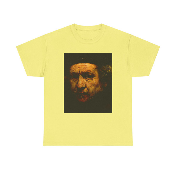 REMBRANDT Harmenszoon van RIJN - Self-Portrait (detail) (Artwork) T-Shirt