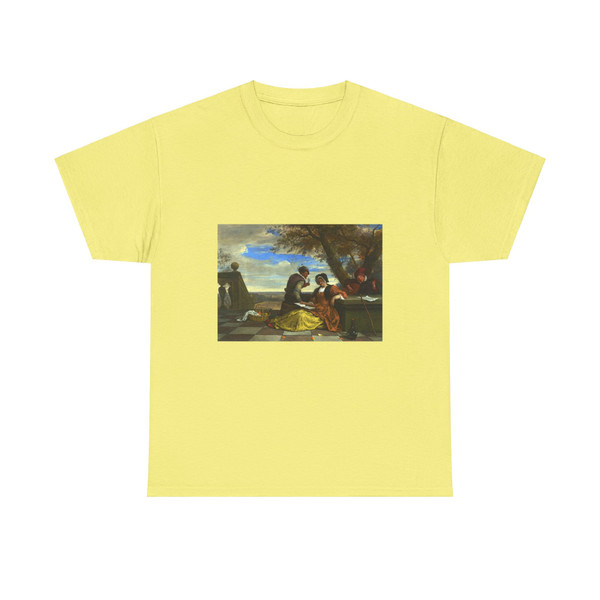 STEEN, Jan - Two Men and a Young Woman making Music on a Terrace (Artwork) T-Shirt